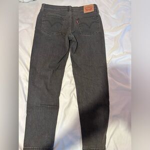 DARK GREY WOMEN LEVIS BOYFRIEND JEANS